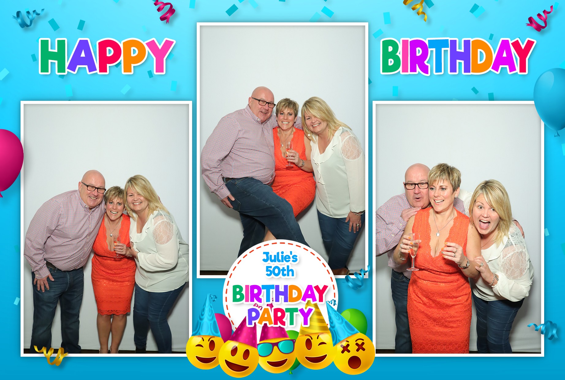 Julie's 50th Birthday | View more photos from the event at gallery.myphotoboothexperience.co.uk/u/MyPhotoBoothExperienceLtd/Julies-50th-Birthday